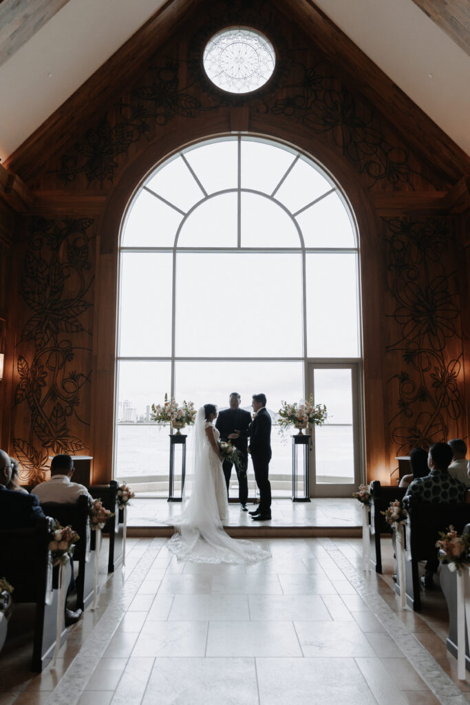 Ceremony at the 53 By the Sea Chapel